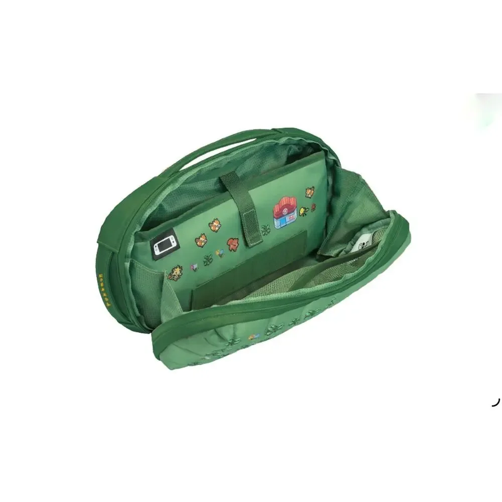 HORI Pokémon Pixel Green Puff Pouch for Nintendo Switch 2